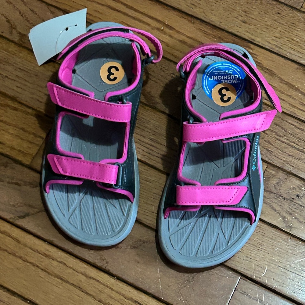 Columbia Kids' Sandals in Pink and Gray